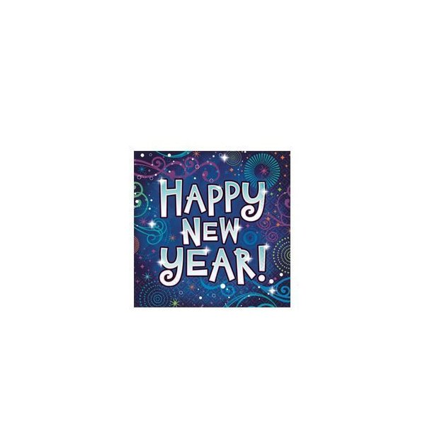 Amscan Midnight Festivities Luncheon Napkins (36ct)