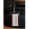Medical Alert Equipment Luggage Tag - Handle with Care, DOT and ACAA regulations (MELT-112) Quantity (4)