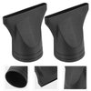Ciieeo Hair Styling Accessories 2Pcs Hair Dryer Nozzle Replacement Narrow Concentrator Replacement Blow Flat Hair Drying Nozzle Hair Dryer Diffuser Salon Hairdressing Styling Tool Bonnet Hair Dryer