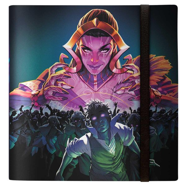 Ultra PRO - Foundations Liliana 12-Pocket PRO-Binder for Magic: The Gathering, TCG Cards, Football Cards, Toy Storage - Casual Organizer for Collectible Game Cards and More, For Boys, Kids, Adult