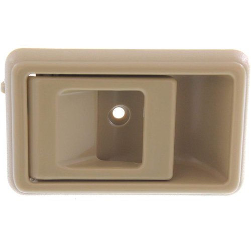 Evan Fischer Interior Door Handle Set Compatible with 1983-1992 Toyota Corolla, Fits 1995-2000 Toyota Tacoma, Fits 1990-1995 Toyota 4Runner Beige Front, Driver and Passenger Side TO1352129, TO1353129