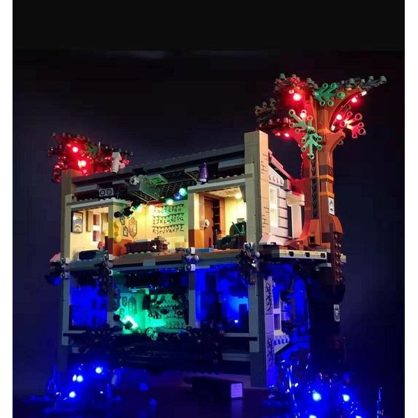 Generic Shining Blocks LED Lighting Kit for Lego 75810 Stranger Things The Upside Down