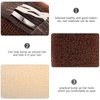 Minkissy Hair Volume Hair Bumps For Volume Insert 6 Pack Bump It Up Volume Hair Clips For Women Bump It Hair Accessory Hair Padding For Updos Do Beehive Hair Base Charming Hair Style Tool