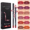 FeiCuiYun 12 Pcs lip liners pencil set, lips liner, Natural Waterproof Long Lasting Lip Makeup Soft Pencils, Smooth Long-Lasting Fade Resistant, Varying Shades for Women Exquisite Daily Makeup