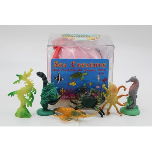 Spa Pure Bath Bomb: for Kids Sea Surprise Toy Inside, USA Made, Natural, XL 8 oz (1 Count)