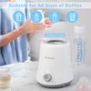 Baby Bottle Warmer, Bottle Warmer, Baby Defrost Warmer&Rapid Food Heater for Breastmilk and Formula, Precise Temperature Control, Fit All Baby Bottles