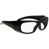 ATTENUTECH Lead Glasses, X-Ray Radiation Eye Protection.75mm Pb, Retro Classic Style, Economical (Black)