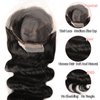 Anderah Body Wave Lace Front Wigs Human Hair 13x6 HD Lace Glueless Human Hair Wig Pre Plucked Natural Hairline Brazilian Human Virgin Hair Long Black Body Wave Wig for Black Women 180% Density 24Inch