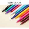 Kyannkara Liquid Eyeliner Colorful Matte Glitter Neon Eyeliner Pencil Pigmented Smudgeproof Long Last Gel Eye Liner（Q07）