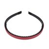 Ruihfas Fashion Headbands Wide Leather Covered Hair Hoop Clasp Hairbands for Women Girls, 6pcs/pack (Normal)