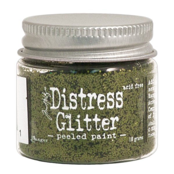 Tim Holtz Distress Glitter 18g-Peeled Paint