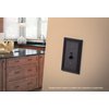 Brainerd 64408 Beaded Triple Toggle Switch Wall Plate / Switch Plate / Cover, Venetian Bronze