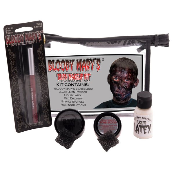 Bobbie Weiner Bloody Mary's Burn Professional Halloween Character Makeup Kit