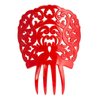 Ole Ole Flamenco Hair Comb for Dancers with Ornamental Design Spanish Hair Pins for Dancers (Red)