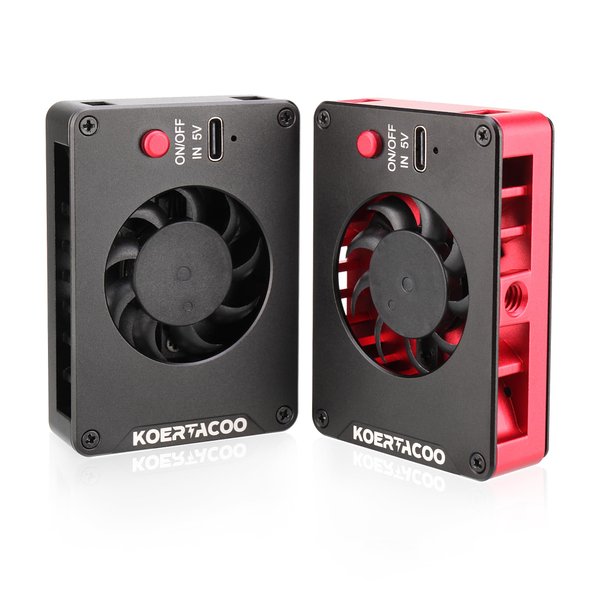 KOERTACOO Camera External Cooling System/Cooling Fan for Live Broadcast - with Cooling Sheet - for Sony A7M4/ZVE1/A6700/A7C2/ZV-E10/ZV1/A7C/A7S3/FX3,for Canon R5/R6, for Fujifilm X-T4/XS10 Cameras