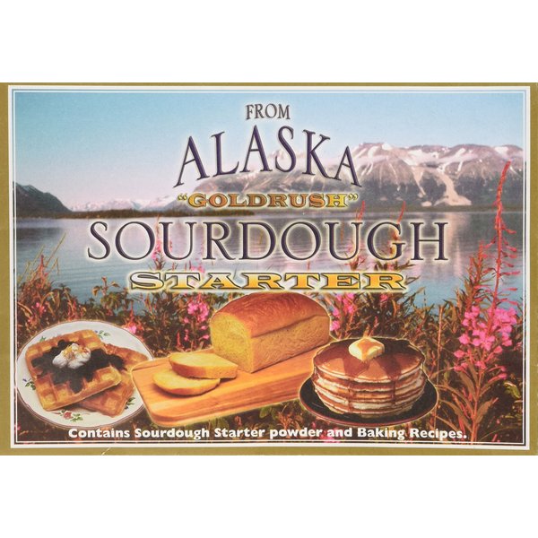 Alaska Goldrush SOURDOUGH STARTER Greeting Card