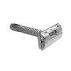 CS-305 Classic Samurai Butterfly Twist to Open Double Edge Safety Razor with 5 Astra Superior Platinum Double Edge Safety Razor Blades (+5 Astra)
