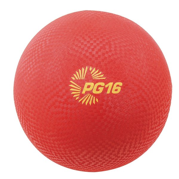 Champion Sports Playground Ball (Red, 13-Inch)