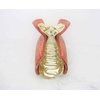 Generic Wood finish hair claw clips barrette (Primary color: Creme), 1 Count (Pack of 1)