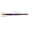 Pana Purple Coated Wooden Handle with Black Ferrule Pure Kolinsky Acrylic Nail Brush (Size 14)