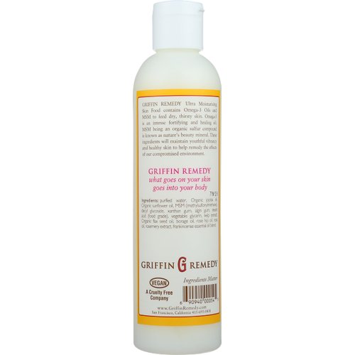 GRIFFIN REMEDY Creamy Body Wash Omega3 Frankincense, 8 FZ