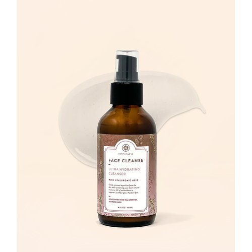 DERMAGLOVE FACE CLEANSE – Natural Ultra-hydrating Cleanser 4 fl oz