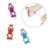 PPXMEEUDC Multi-Color and Multi-Style Stretchy Sticky Toys Funny Sticky Hand Toys for Themed Party Favors