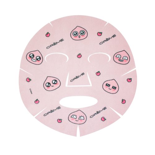 The Crème Shop APEACH CALL ME SMOOTH Printed Essence Sheet Mask (3 Pack)