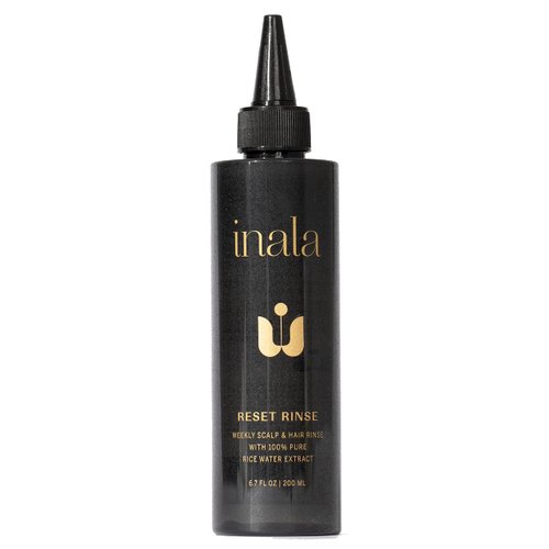Inala Reset Rinse | Weekly Sand Hair Treatment | Removes Scalp Build-up | Hair Loss Prevention | 100% Pure Rice Water Extract - Improves Hair Health | All Hair Types, 6.7 Fl Oz