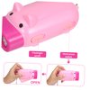 jojofuny 3pcs Cartoon Flashlight with Cute Pig Pattern Easy Hand Pressing Design Lightweight and Compression Resistant for Outdoor Use Random Color