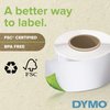 DYMO LW Return Address Labels, 3/4" x 2", White, Self-Adhesive, 2 Rolls of 500 (30578)