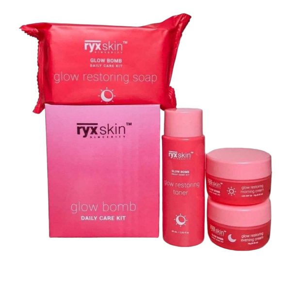 Ryxskin Sincerity Skincare Sets | Skincare for women | Beyouthiful starter kit | Hydra Glow Set | Radiance Clarifying Set (Glow Kit Set)