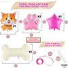 KatchOn, Dog Balloon for Puppy Party - 28 Inch, Pack of 6 | Paw Balloons, Puppy Birthday Decorations | Puppy Balloons for Birthday Party, Dog Birthday Party Supplies | Dog Balloons, Puppy Decorations