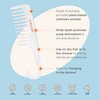 Straand Detangler Hair Comb - Wide Tooth Styling Comb & Detangling Comb - Made with Plant-Based Cellulose Acetate and Suitable for Straight, Wavy or Curly Hair Types