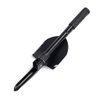Jipemtra Gardening Folding Shovel Military Camping Shovel Survival Gear Entrenching Tool with Carrying Pouch Metal Handle for Camping Trekking Gardening Fishing Backpacking Snow (Black)