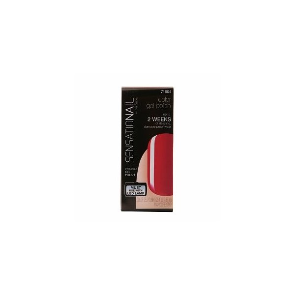 Sensationail Color Gel Polish, Sangria, .25 fl oz