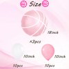 Pink and White Basketball Balloon Girl Basketball Birthday Party Decoration Sport Mylar Balloon Basketball Party Supplies