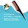 RED by Kiss Quick Cover Root Touch Up Comb Type Water-Resistant Temporary Gray Concealer Cover Up Brush for Hair and Beard (Brown)