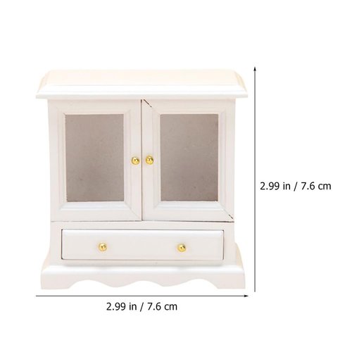 SAFIGLE Miniature Wooden Bookshelf Miniature Kitchen Upper Miniature Bookshelf Dollhouse Furniture Rustic Dollhouse Decor Wooden Cabinet Miniature Wood Shelf 2023 Dollhouse Accessories