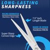 Filarmonica 7.5” Professional Hair Cutting Scissors - Serrated Blade - Stainless Steel Barber Shears - Hair Cutting Scissors for Salons & Barbers