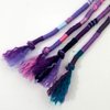 Purples Colorful Hair Clip In, Handmade Yarn Hair Extension
