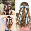 10pcs Bow Hair Clips Hair Clip Set Metal Hair Clips Long Tail Bow Hair Ties For Women Teenagers Children, Five Colors Bow Hair Clips Accessories