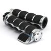 INNOGLOW Motorcycle Handlebar Grips 1" 26mm Non-Slip Hand Grip with Throttle Assist for Harley Kawasiki Suzuki Cruisers Motorbikes Choppers