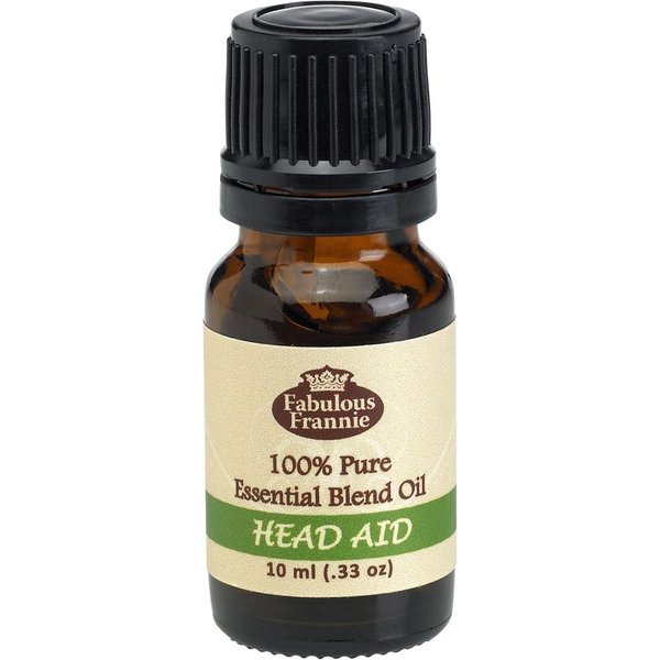Fabulous Frannie Head Aid Pure Essential Oil Blend made with Lavender, Peppermint and Frankincense 10ml
