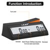 LEAP Chess Clock Digital Chess Timer Advanced for Board Game and Chess Timer with Bonus & Delay Count Down up Alarm Black/Orange