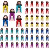 Bememo 50 Pcs Little Jesus Figures Original Design Mini Rubber Jesus Toys to Hide and Seek Christmas Religious Party Favors Sunday School Baptism Gifts
