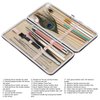 Ear Wax Tool, 23 Kinds of Tools Spiral Double‑Ended Ear Picks Comfortable Ear Wax Removal(23 Pieces of Cherry Powder Ear Picking Set)