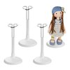 ibasenice 8 Pcs Doll Support Frame Kids Dolls Doll Stands for 18 Inch Dolls Wooden Doll Stands Doll Holder Frame Figures Display Rack Girl Toy Kid Toy Doll Rack Clothing Iron Metal to Rotate