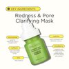 Pacifica Beauty Stress Rehab Redness and Pore Clarifying Mask, Skincare, Niacinamide, Zinc, Caffeine, Matcha, Pore Minimizer, Reduce Redness, For Oily and Combination Skin, Vegan, 2 fl oz (1 Count)