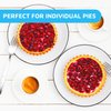 MontoPack Disposable 5 Inch Round Aluminum Foil Pie/Tart Pan, 50 Pack, Oven Safe, Stack & Store, Freeze & Reheat
